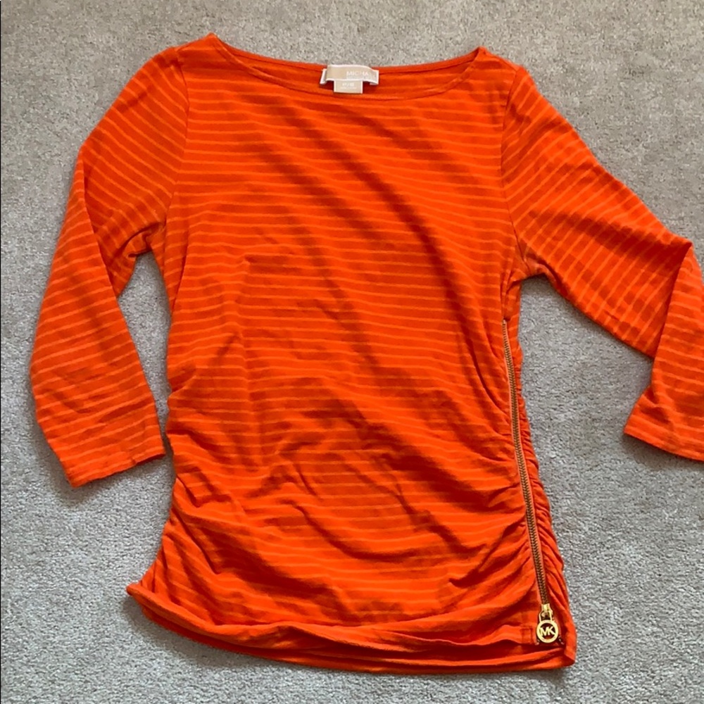 Women’s petite Michael Kors top small P/S orange